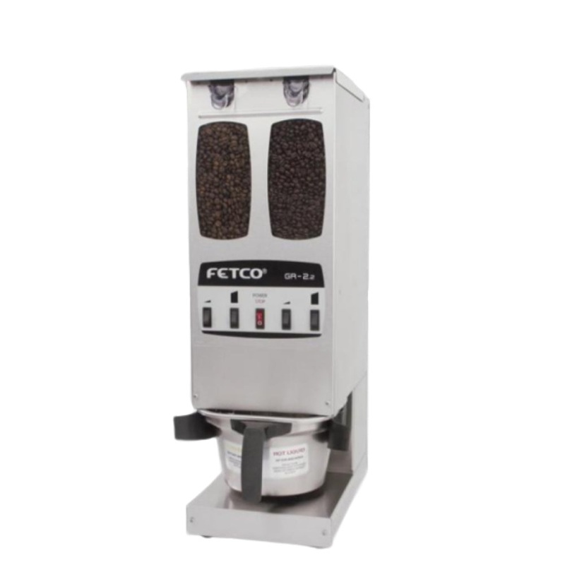 Fetco GR2.2 5 Lb. Double Hopper Coffee Grinder