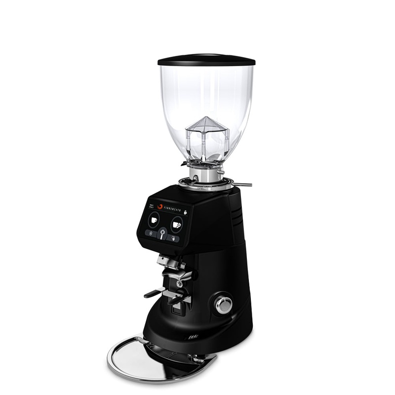 Fiorenzato F64 3.5 Lb. "Super-Fast" Electronic Coffee Grinder - Black