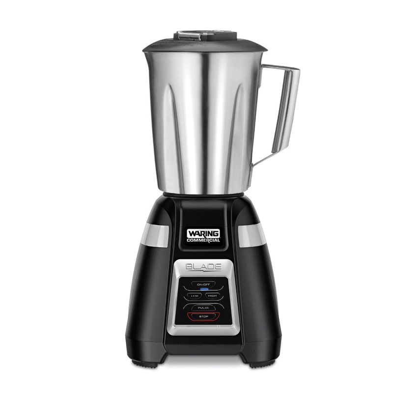 Waring Commercial BB320S 48 Oz. Stainless Steel Blender with Electronic Touchpad Control - 120V/820W