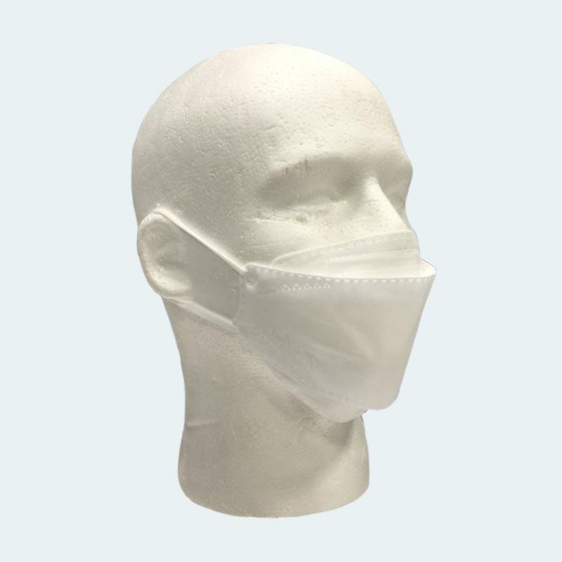 4-Ply White Dust Resistant Face Mask - 6/Pack
