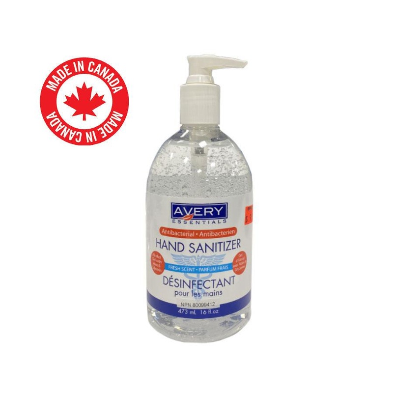 Avery 473 ml / 16 fl.oz Gel Hand Sanitizer - 13000