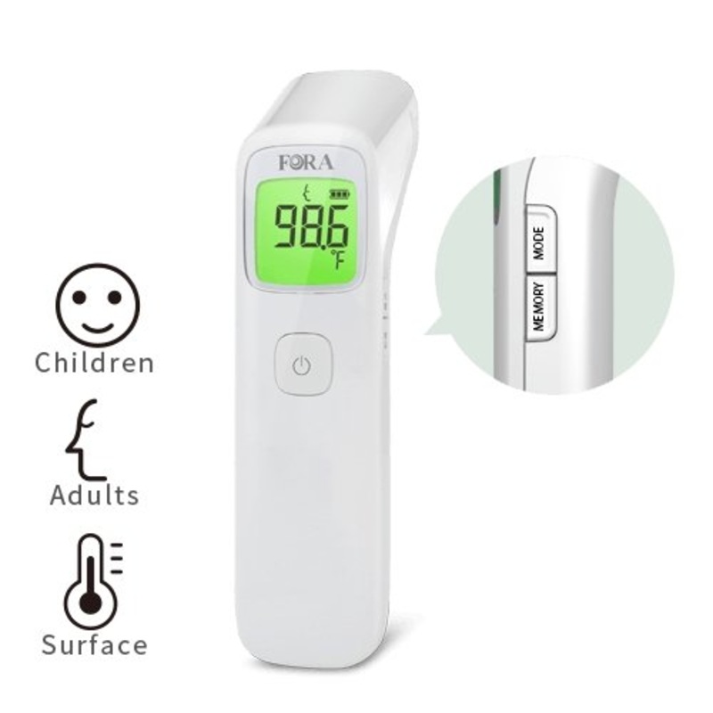 Fora IR42 Medical Grade Non-Contact Infrared Forehead Thermometer