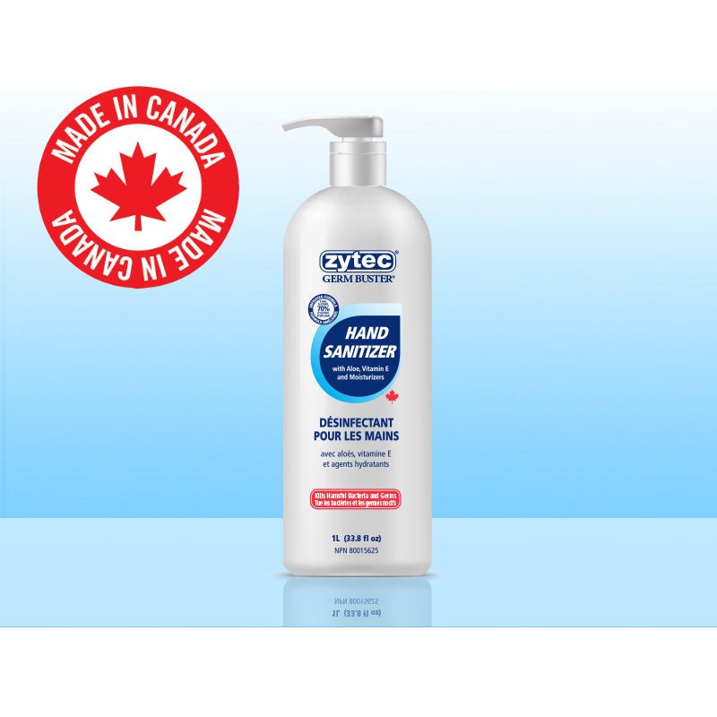 Zytec 1 L Clear Gel Hand Sanitizer - P1-001217
