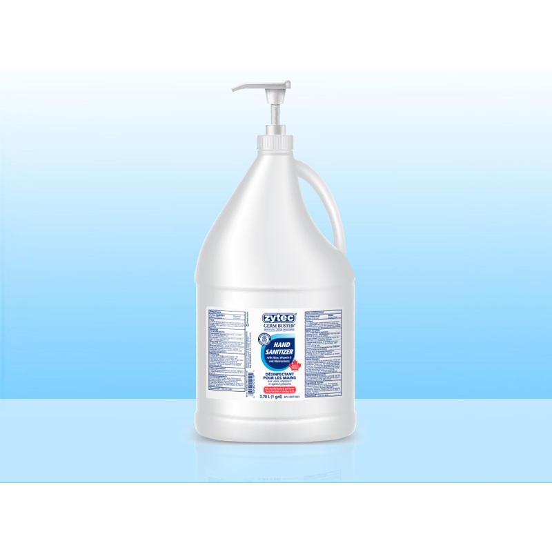 Zytec 3.78 L Clear Gel Hand Sanitizer - P1-001219