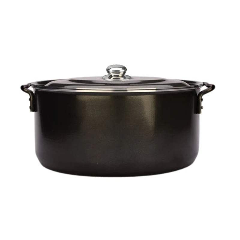 Acrochef 19.6" Catering Series Non-Stick 2-Handle Stock Pot with Solid Lid - GT450