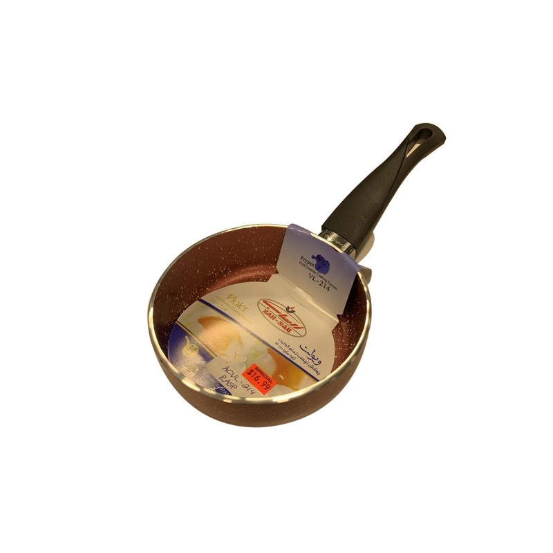 Acrochef 5.6" Raspberry Frying Pan with Black Handle - VL-214