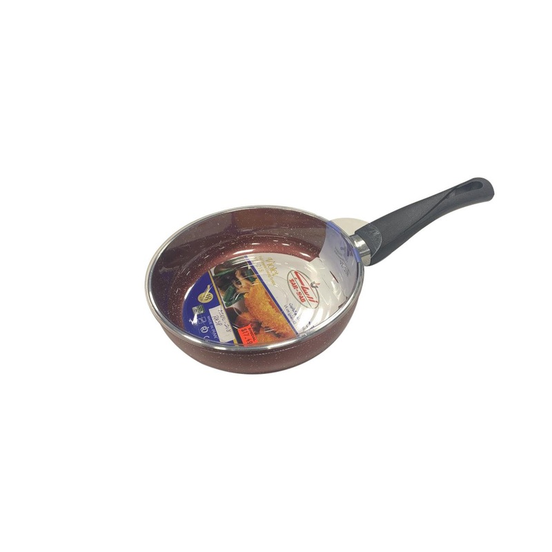 Acrochef 7.5" Raspberry Frying Pan with Black Handle - VL-218