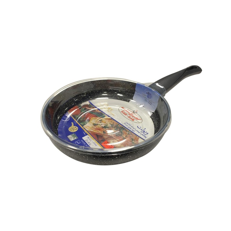 Acrochef 9" Black Frying Pan with Black Handle - VL-222