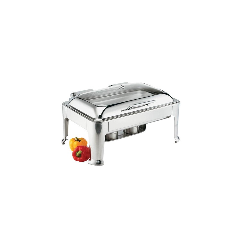 Browne 9 Qt. Full Size Rectangular Chafer - 575162