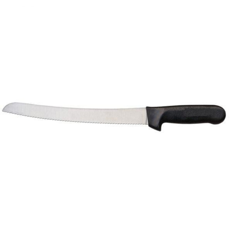 Nella 10" Slicer Curved Knife With Polypropylene Handle - 12821