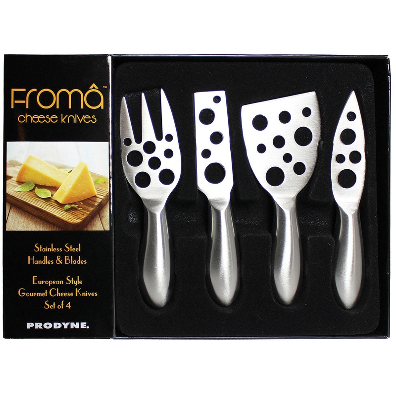 Prodyne 17618 Set of 4 Cheese Knives