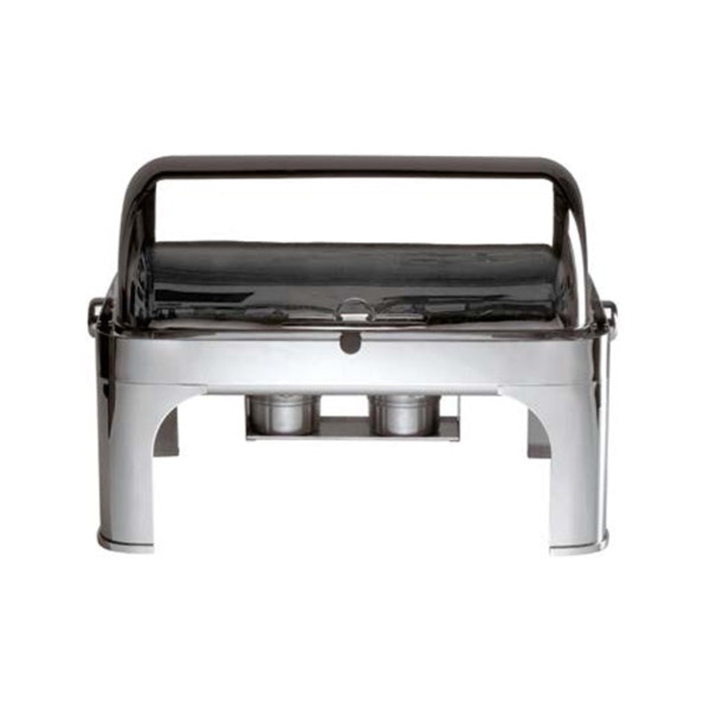 Tableware Solutions Abert Rectangular Roll Top Chafing Dish - V770552CHR