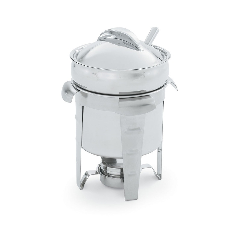 Vollrath 49524 Maximillian 7.4 Qt. Steel Marmite Chafer