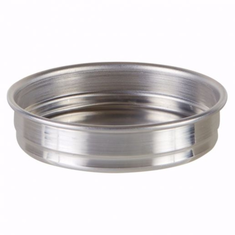 Winco APZK-0615 6" Aluminum Stackable Pizza Pan 6" X 1.5"