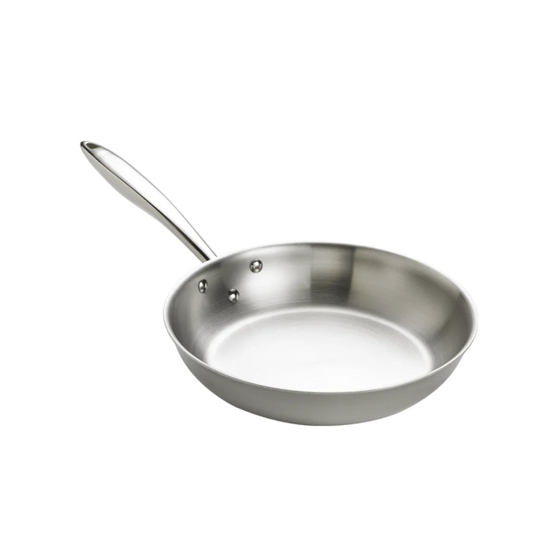 Browne 8" Thermalloy Tri-Ply Stainless Steel Fry Pan - 5724092