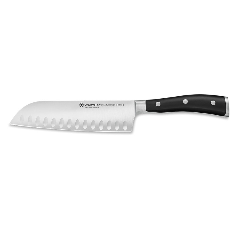 Wusthof Classic Ikon 7" Hollow Ground Santoku Knife - 1040331317
