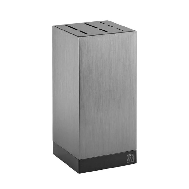 Zwilling 7-Slot Aluminum Gray Knife Block - 35028-200
