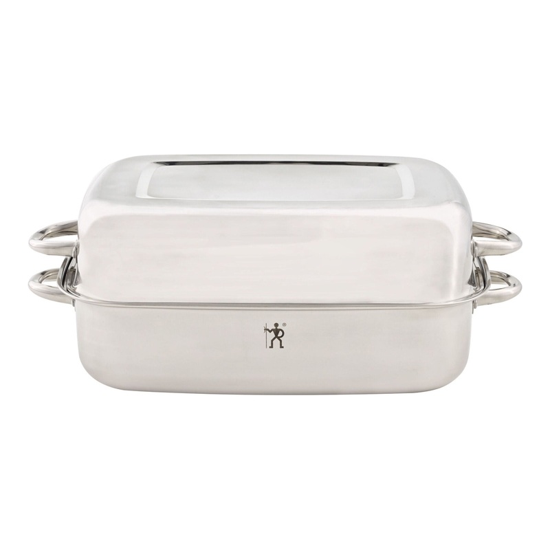 Zwilling Henckels Kitchen Elements 16" X 13" Stainless Steel Hi-Dome Multi-Use Roasting Pan - 70001-004