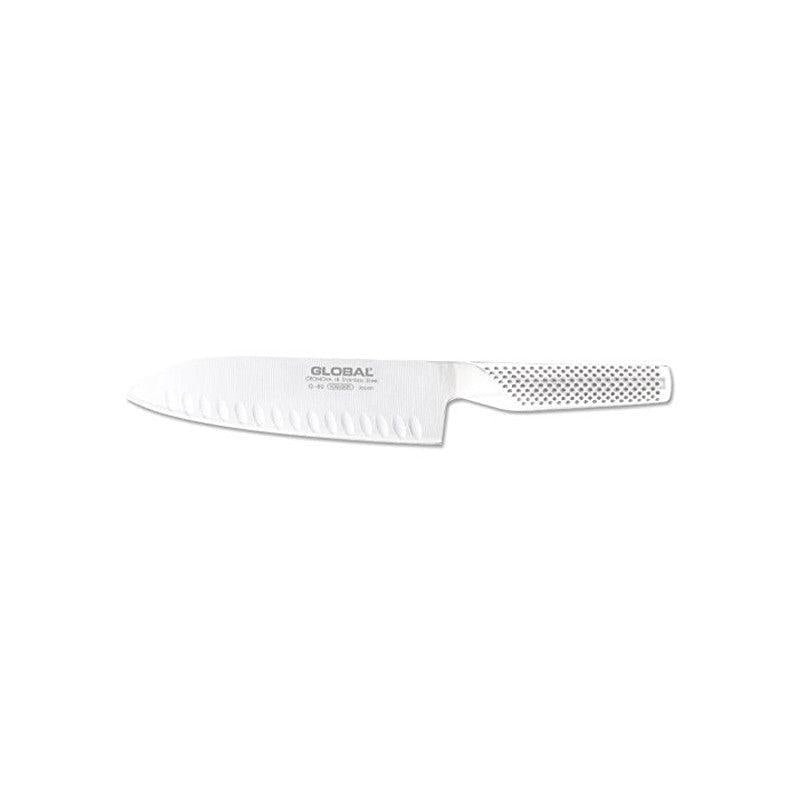 Global Knives 7" Fluted Santoku Knife - G80