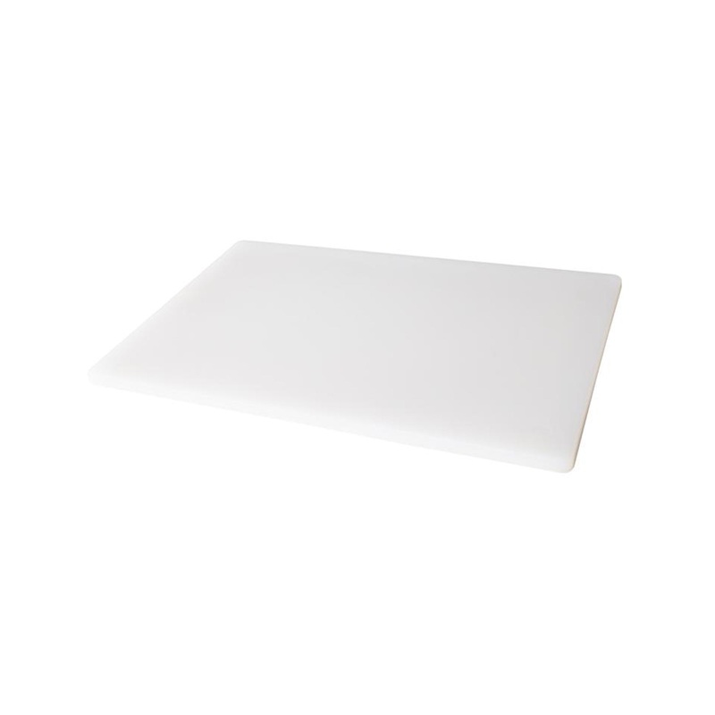 Nella 6" x 10" x 0.5" Polyethylene Cutting Board - White - 41417