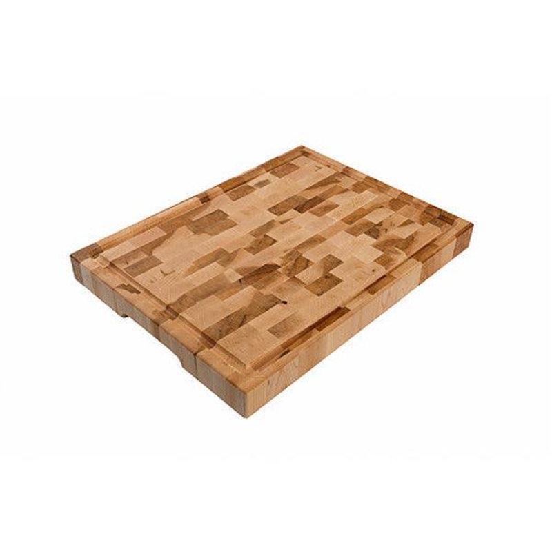 Planches Labell L12166 12 x 16 x 1.5 Butcher Block
