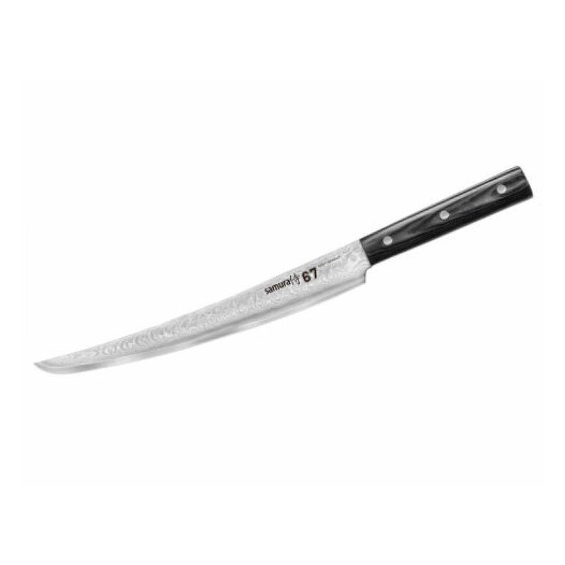 Samura 67 DAMASCUS 9.4" Tanto Slicer Knife - SD67-0046MT