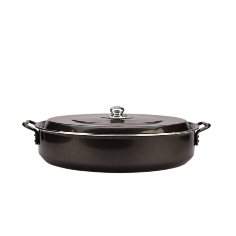 Acrochef 15.75" Non-Stick 2-Handle Frying Pan with Solid Lid - GT240