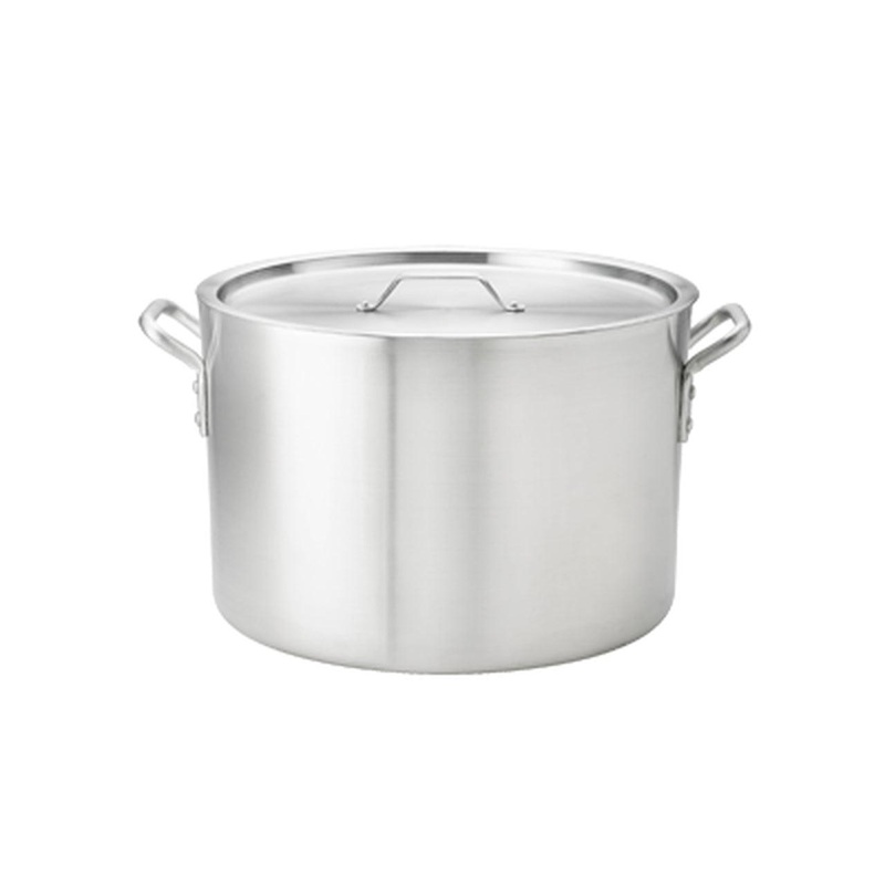Browne 100 Qt. Thermalloy Aluminum Deep Stock Pot - 5814200