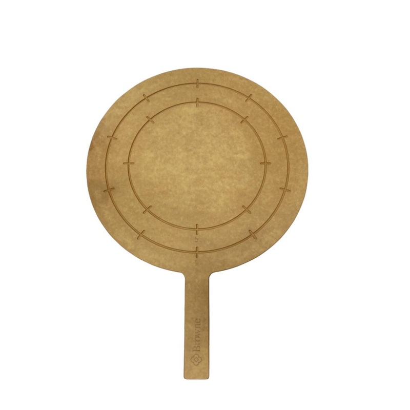 Browne 575376 12" & 16" Wood Pizza Paddle