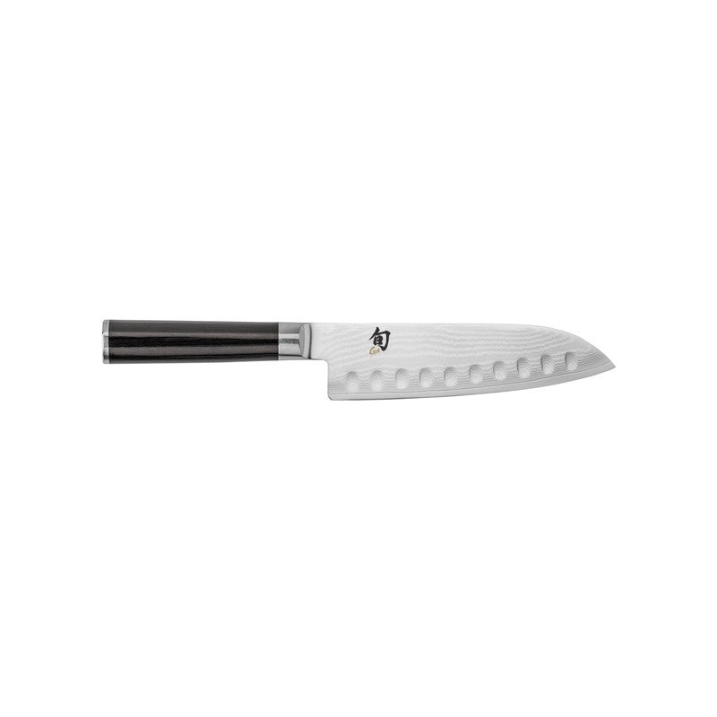 Shun Classic 7" Hollow-Ground Santoku Knife - DM0718