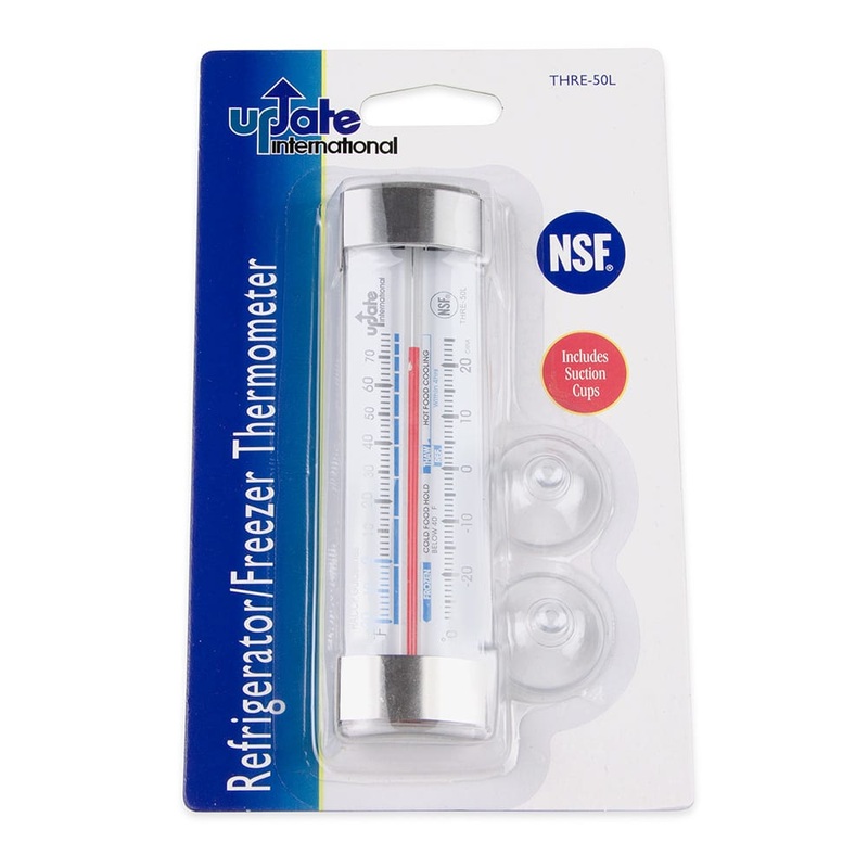 Update International THRE-50L 4.5" Refrigerator Thermometer