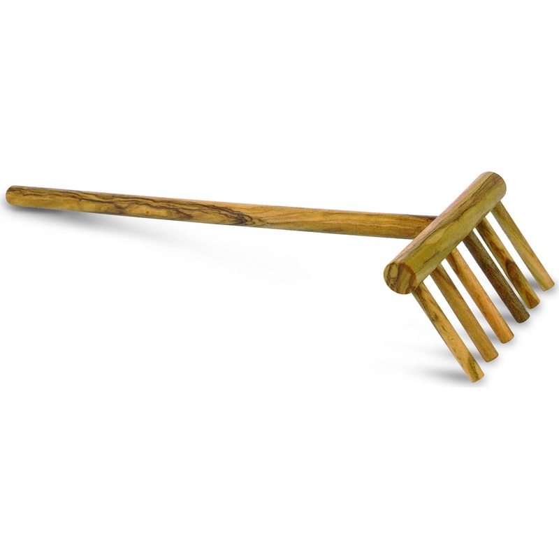 Berard 34670 11" Olivewood Spaghetti Rake