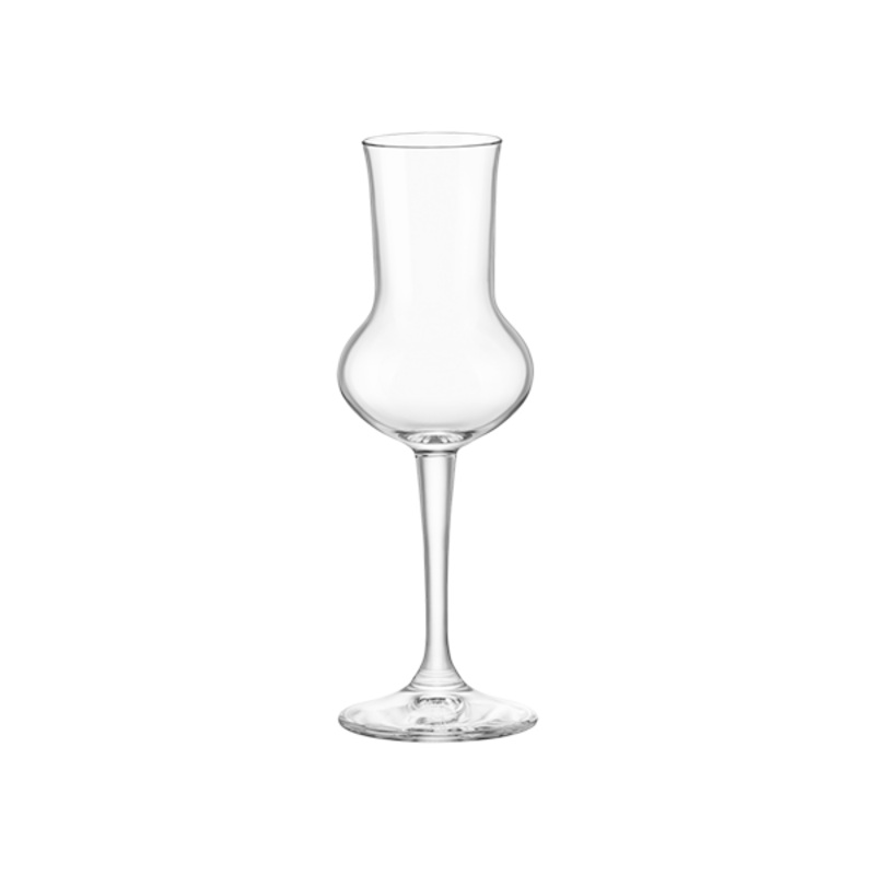 Bormioli Rocco 2.75 Oz. Riserva Grappa Crystal Glass - Set of 6 - MI166181