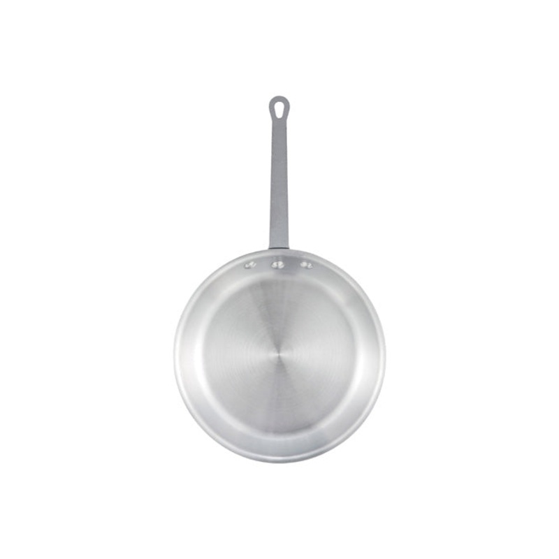 Winco 7" Majestic Natural Finish Aluminum Fry Pan - AFP-7S
