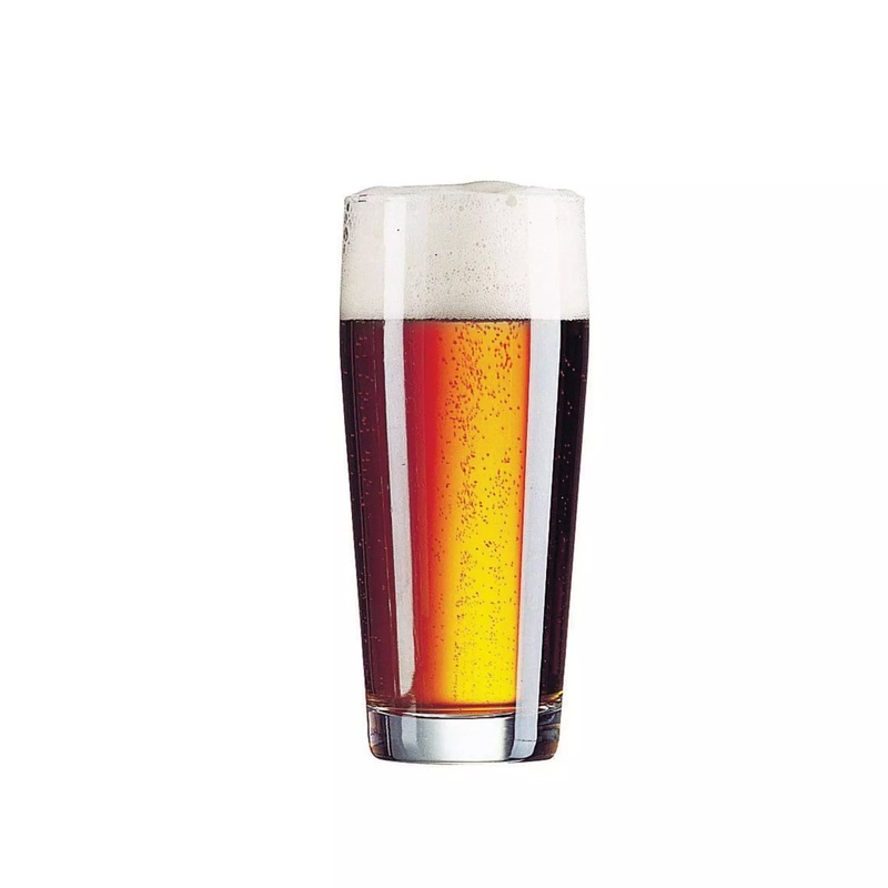 Arcoroc C5872 Arc Cardinal 16 Oz. Willi Becher Pub Glass - 12/Case