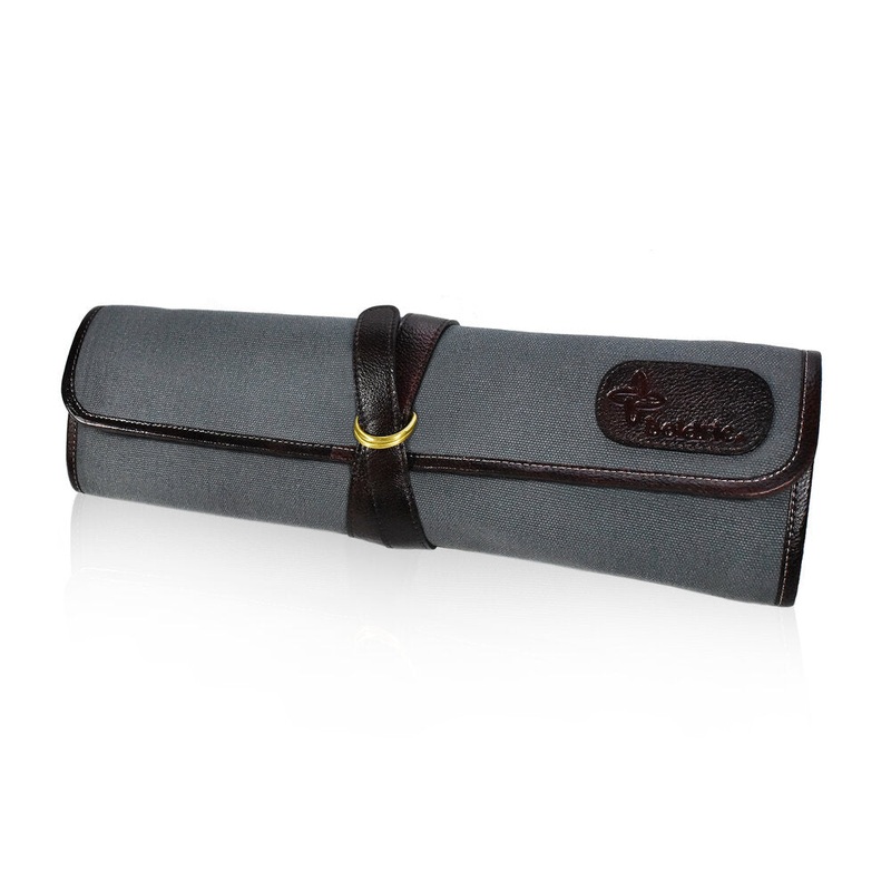 Boldric BOCT106 7-Pocket Abalone Canvas DD Hook Tie Knife Bag