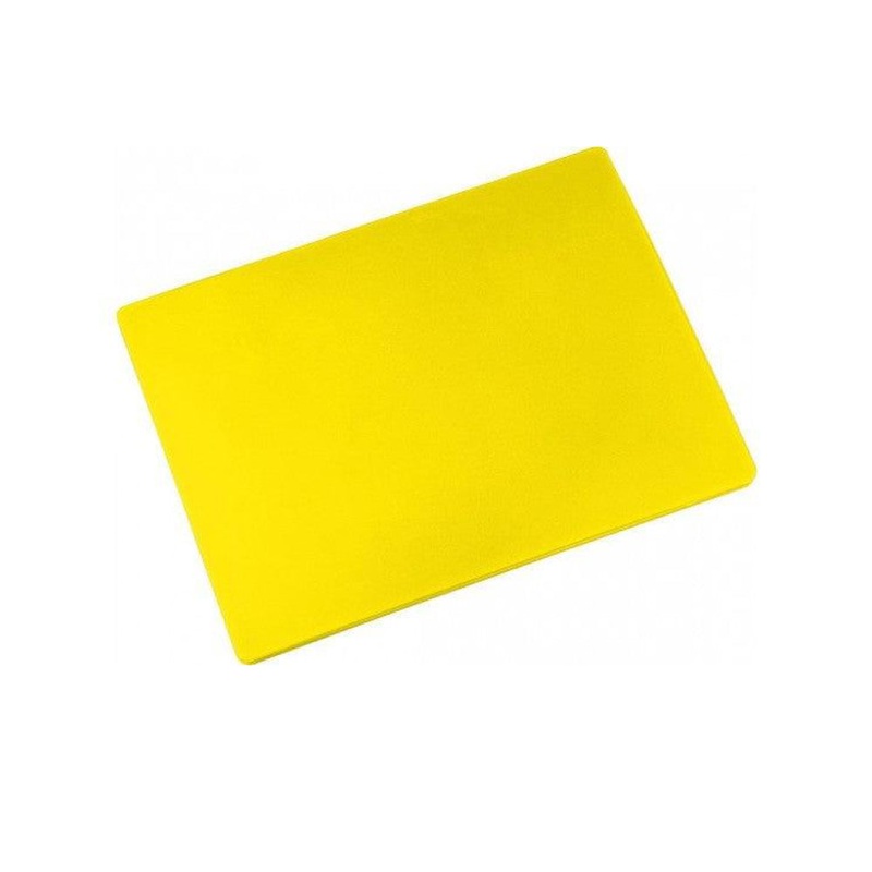 Browne 15" x 20" x 0.5" Medium Density Polyethylene Cutting Board - Yellow - 57361517