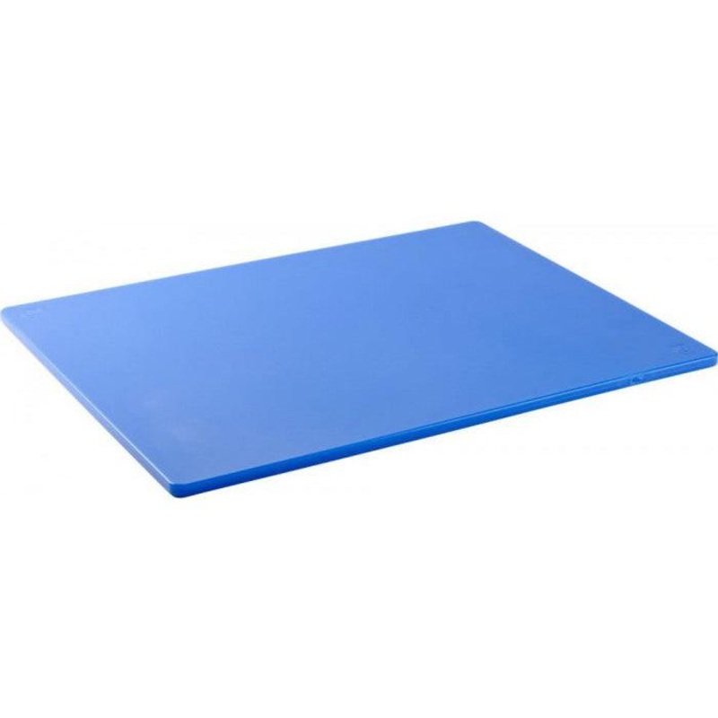 Browne 18" x 24" x 0.5" Medium Density Polyethylene Cutting Board - Blue - 57361803