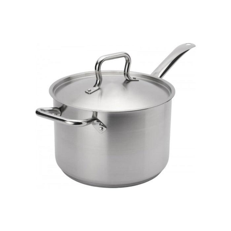 Browne 4.5 Qt. Elements Stainless Steel Sauce Pan - 5734034
