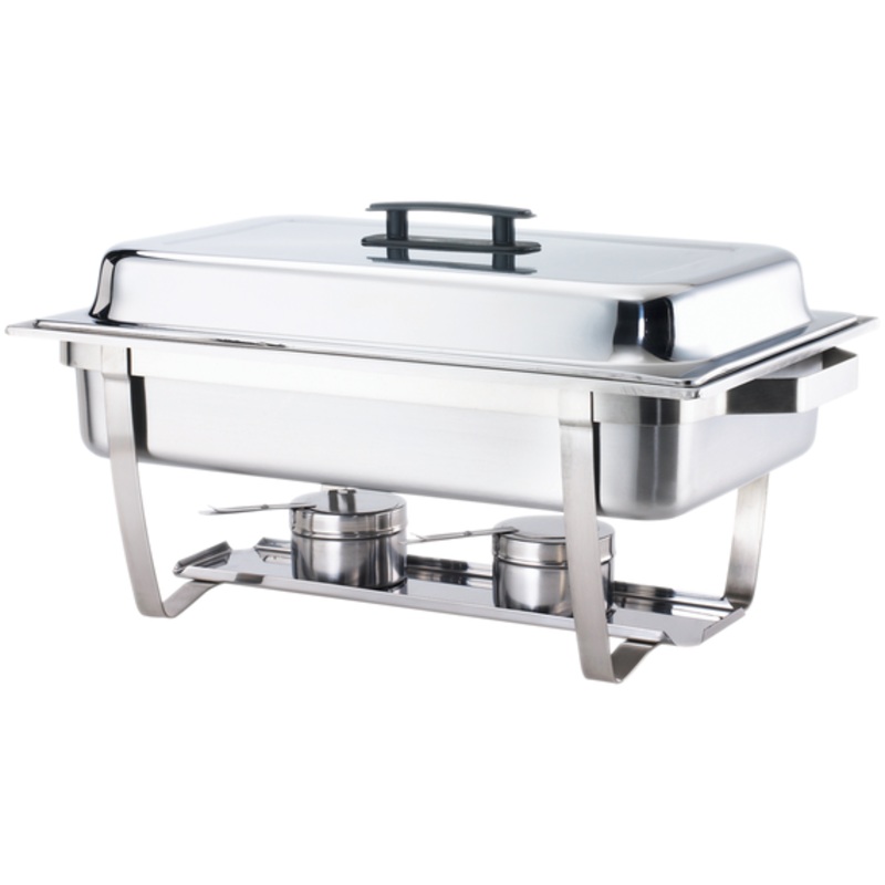 Browne 575126 9 Qt. Full Size Stainless Steel Chafer