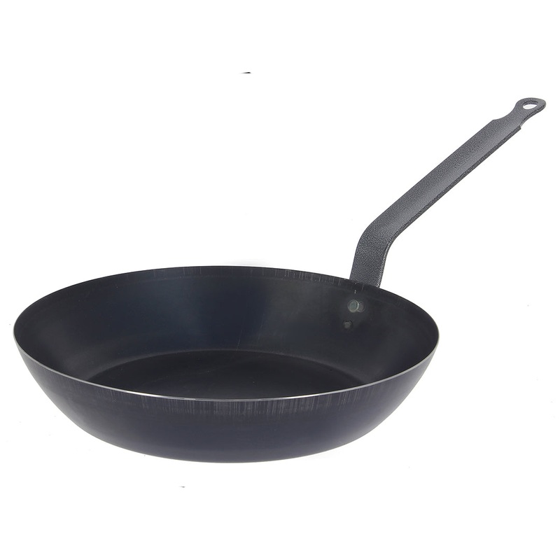 de Buyer 10.25" La Lyonnaise Blue Carbon Steel Fry Pan - 77502028