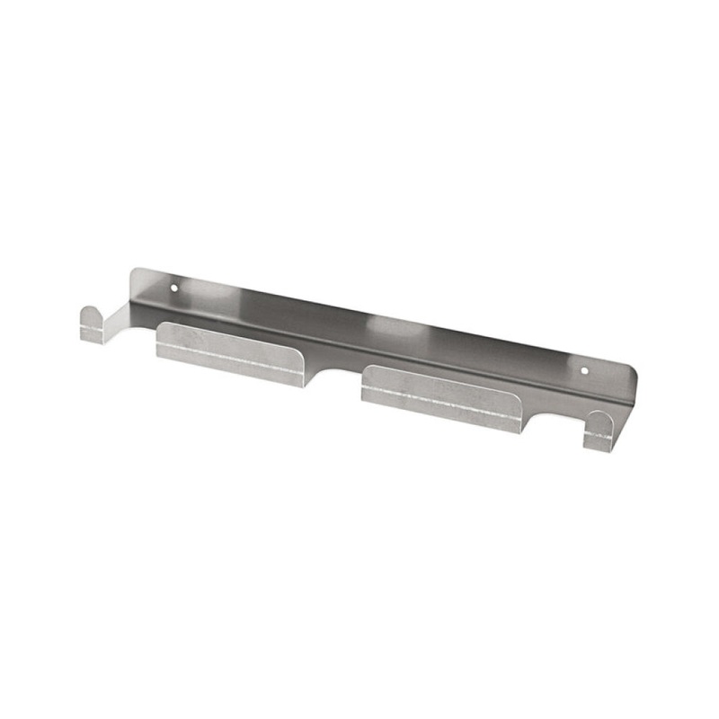 GI Metal ACH-PP Aluminum 3-Slotted Wall Rack