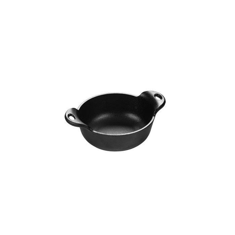Lodge HMSB 12 oz. Heat Treated Mini Cast Iron Serving Bowl