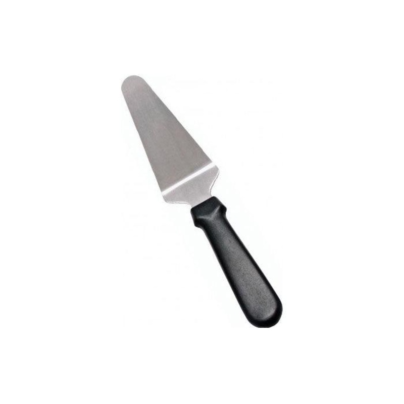 Nella 4" x 2" Black Plastic Handle Pie Server - 80028