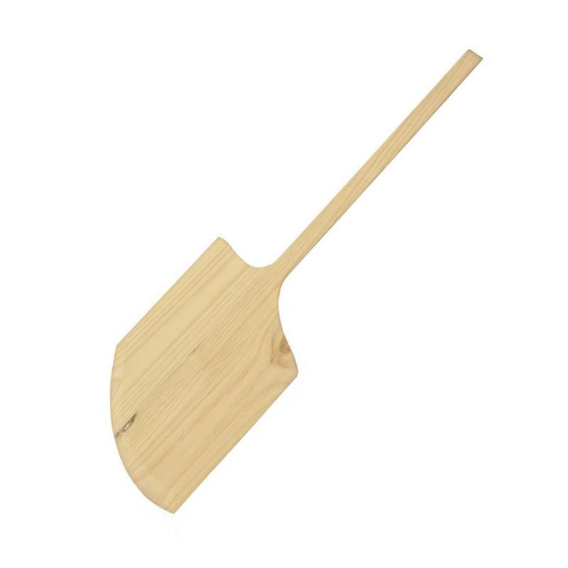 Nella 80607 16" x 18" Wooden Pizza Peel with 24" Handle