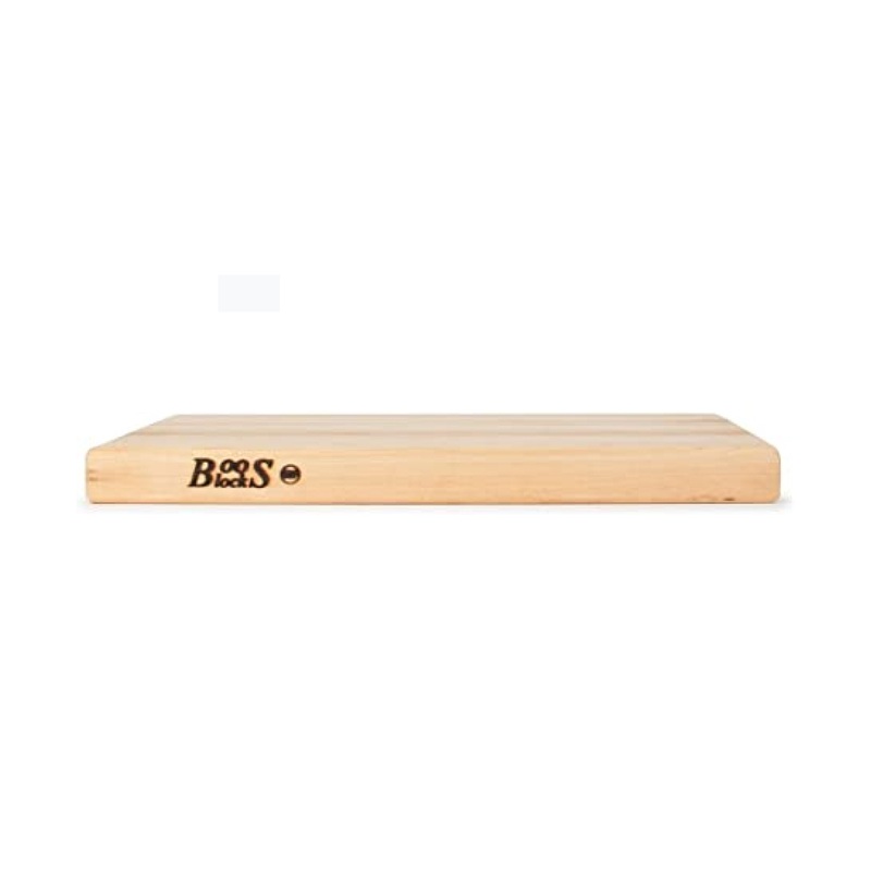 John Boos R01 18" x 12" x 1.5" Reversible Maple Cutting Board