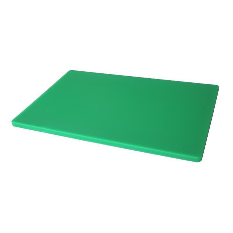 Nella 18" x 24" x 0.5" Polyethylene Rigid Cutting Board - Green - 41210