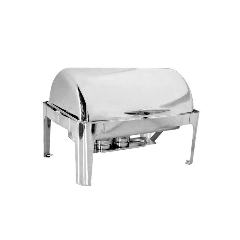 Nella 9.5 Qt. Restaurant Essential Roll Top Chafer - 41821