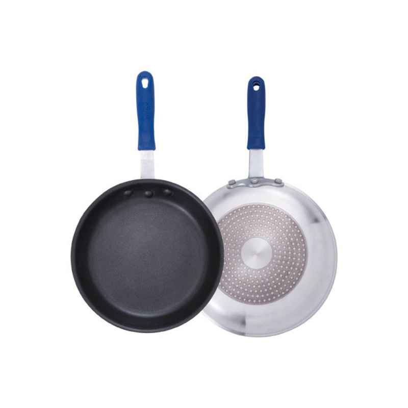 Winco AFPI-12NH 12" Induction Ready Aluminum Fry Pan with Quantum2 Non-Stick Finish