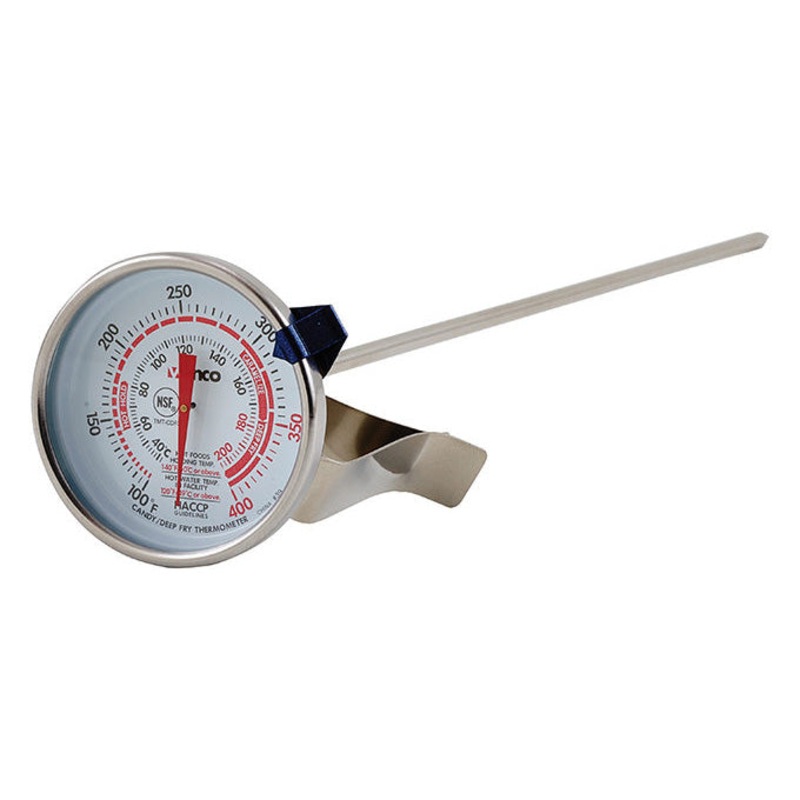 Winco TMT-CDF3 12 Probe Candy / Deep Fryer Dial Thermometer